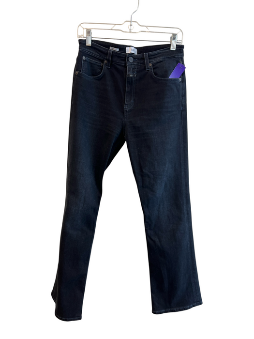 Closed Size 28 Black Cotton 5 Pocket High Rise Zip Fly Made In Italy Jeans Black / 28