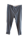 Miu Miu Size 42 Blue & Black Viscose Blend Button Fly check Side Pocket Pants Blue & Black / 42
