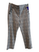 Veronica Beard Size 6 Black, White & Teal Cotton Blend Zip Fly Side Pocket Pants Black, White & Teal / 6