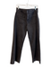 Sanctuary Size 28 Black Cotton Blend 4 Pocket Zip Fly Wide Leg Jeans Black / 28