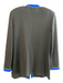 St John Collection Size 6 Black & Blue No Fabric Tag Long Sleeve Knit Top Black & Blue / 6