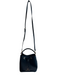 Michael Kors Black Leather Crossbody & Hand Bag Gold Hardware Detachable Bag Black / S