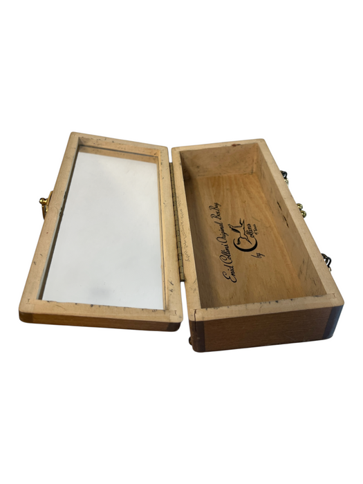 Enid Collins Brown & Multi Wood Bird Handle Bag Brown & Multi / S