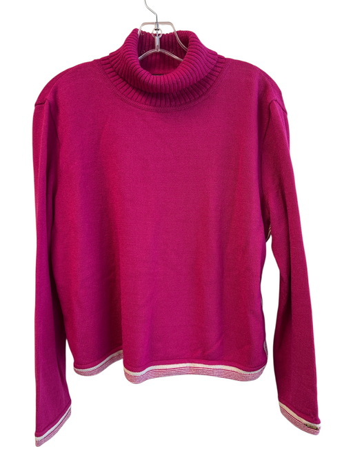 St John Sport Size M Pink No Fabric Tag Knit Long Sleeve turtle neck Top Pink / M