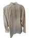 Ike Behar Size 17.5 Tan & Brown Cotton Grid Button Down Men's Shirt Tan & Brown / 17.5