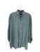 F.A. MacCluer Size XL Green & Blue Cotton Houndstooth Button Down Men's Shirt Green & Blue / XL
