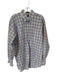 F.A. MacCluer Size XL Multi Cotton Grid Button Down Men's Shirt Multi / XL