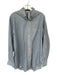 Onward Reserve Size L Blue & White Cotton Grid Button Down Men's Shirt Blue & White / L