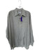 Lorenzini Size 17 Taupe Cotton Button Down Men's Shirt Taupe / 17