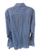 Charles Tyrwhitt Size 15.5 Navy & Blue Cotton Checkered Button Down Men's Shirt Navy & Blue / 15.5