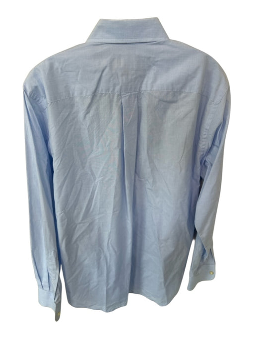 Vineyard vines Size S Light blue Cotton Solid Button Down Men's Shirt Light blue / S