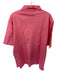 Peter Millar Size L Salmon Cotton Striped Men's Polo Salmon / L