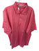 Peter Millar Size L Salmon Cotton Striped Men's Polo Salmon / L