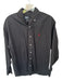 Ralph Lauren Size M Black & Red Cotton Solid Button Down Men's Shirt Black & Red / M