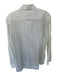 Hugo Boss Size 16.5 Green & White Cotton Striped Button Down Men's Shirt Green & White / 16.5