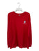 NWT Size XL Red & White Cotton UGA Athletic Men's T-Shirt Red & White / XL