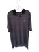 Ralph Lauren Size XL Black & Pink Polyester Striped Golf Men's Polo Black & Pink / XL