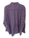 Peter Millar Size XXL Purple & Pink Cotton Grid Button Down Men's Shirt Purple & Pink / XXL