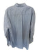 Peter Millar Size L Blue & White Cotton Grid Button Down Men's Shirt Blue & White / L