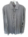 Peter Millar Size L Brown & Blue Cotton Houndstooth Button Down Men's Shirt Brown & Blue / L