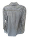 Southern Marsh NWT Size M Gray & Blue Cotton Grid Button Down Men's Shirt Gray & Blue / M