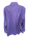 David Donahue NWT Size 16 Purple Cotton Striped Button Down Men's Shirt Purple / 16