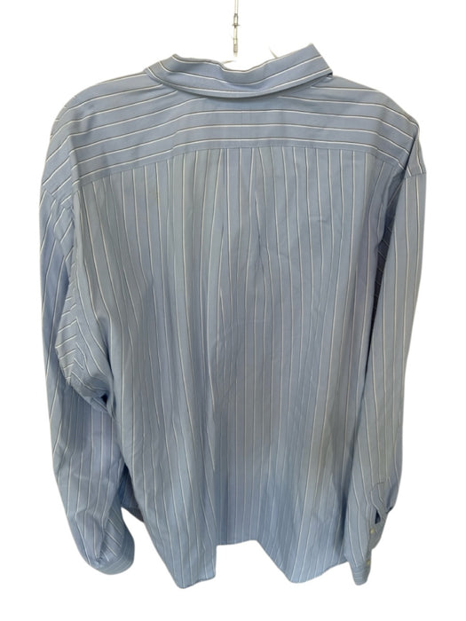Ralph Lauren Size XXL Blue & Black Cotton Striped Men's Shirt Blue & Black / XXL