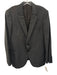 Armani Collezioni Gray Wool Striped 2 Button Men's Blazer Gray / 42