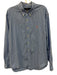 Ralph Lauren Size XL Blue & White Cotton Striped Button Down Long Sleeve Shirt Blue & White / XL