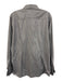 Eton Size 16.5 Gray & White Cotton Plaid Button Down Men's Long Sleeve Shirt Gray & White / 16.5