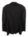 Jack Victor Navy Blue Cashmere Solid 2 Button Men's Blazer Navy Blue / 42R