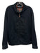 Polo Size XL Black Cotton Solid Men's Jacket Black / XL