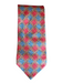 Ermenegildo Zegna Red & Multi Silk All Over Print Men's Tie Red & Multi