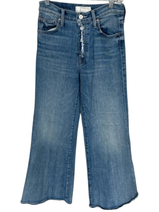 Mother Superior Size 27 Denim Cotton Medium Wash Flare High Waist Jeans Denim / 27