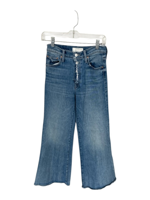 Mother Superior Size 27 Denim Cotton Medium Wash Flare High Waist Jeans Denim / 27