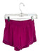 Lululemon Size 6 Magenta Nylon Blend Mesh Detail Zip Pocket Elastic Waist Shorts Magenta / 6