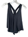 We The Free Size S Charcoal Cotton V Neck Racerback Flowy Top Charcoal / S