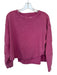 We The Free Size XS Pink Cotton Ribbed Long Sleeve High Low Top Pink / XS