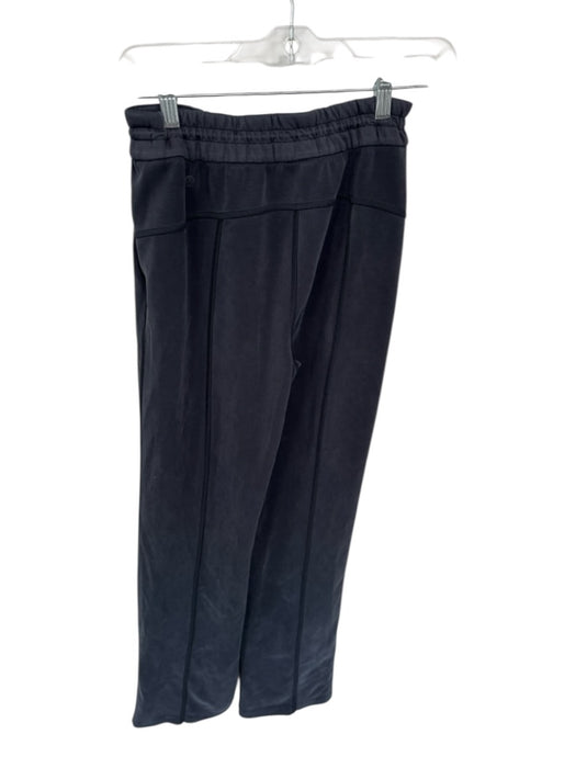 Lululemon Size 4 Dark Gray Polyester Blend Straight Cut Drawstring Sweatpants Dark Gray / 4