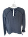 Lululemon Size 4 Gray Cotton Blend Heathered Crew Neck Athletic Sweatshirt Gray / 4