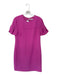 Trina Turk Size 8 Hot pink Polyester Blend Short Sleeve Back Zip Dress Hot pink / 8