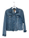 Gap Size M Medium Wash Cotton Denim Button Down Collar Cuffed Jacket Medium Wash / M