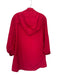 Ciao Milano Size M Fire Engine Red Polyester Hood Gold detail Pockets Jacket Fire Engine Red / M
