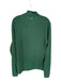 Peter Millar Green Polyester Blend Quarter Zip Athletic Men's Pullover Green / L