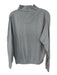 Peter Millar Heather Gray Cotton logo Quarter Zip Men's Pullover Heather Gray / M