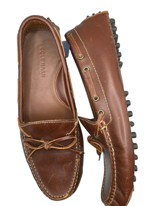 Cole Haan Shoe Size 10D Brown Leather Boat Shoe Driver Men's Loafers Brown / 10D