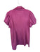 Dolce Cabo Size M Purple Vegan Suede Short Balloon Sleeve Button Down Dress Purple / M