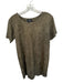 Vici Size L Dark Green Vegan Suede Short Sleeve shift Dress Dark Green / L