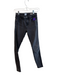 Frame Size 25 Black Modal & Cotton Skinny Zip Fly Mid Rise 5 Pocket Jeans Black / 25