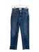 Frame Size 25 Medium Wash Cotton Blend 5 Pocket Mid Rise Straight Jeans Medium Wash / 25